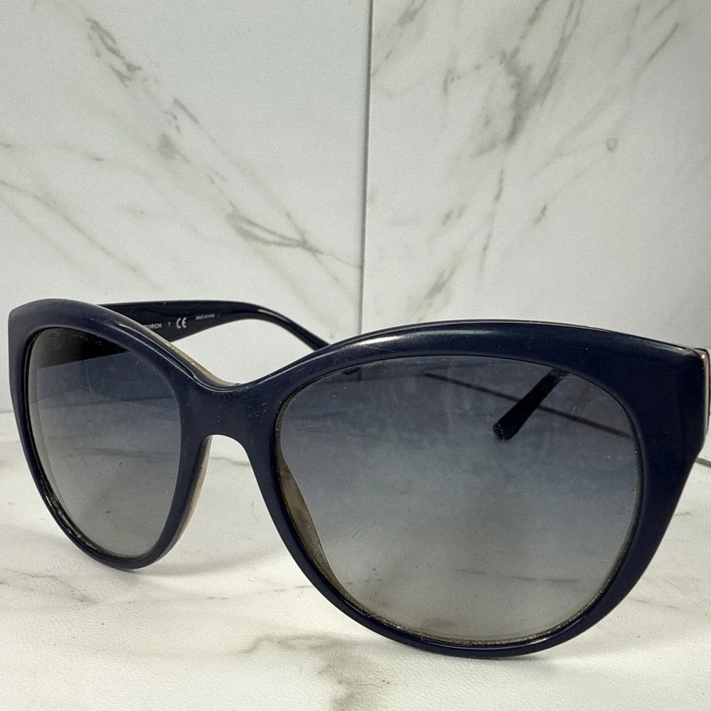 Tory Burch✨Sunglasses✨Authentic✨Blue Tan✨TY7084‎ 1492/4L 55-17-135✨Frames Only